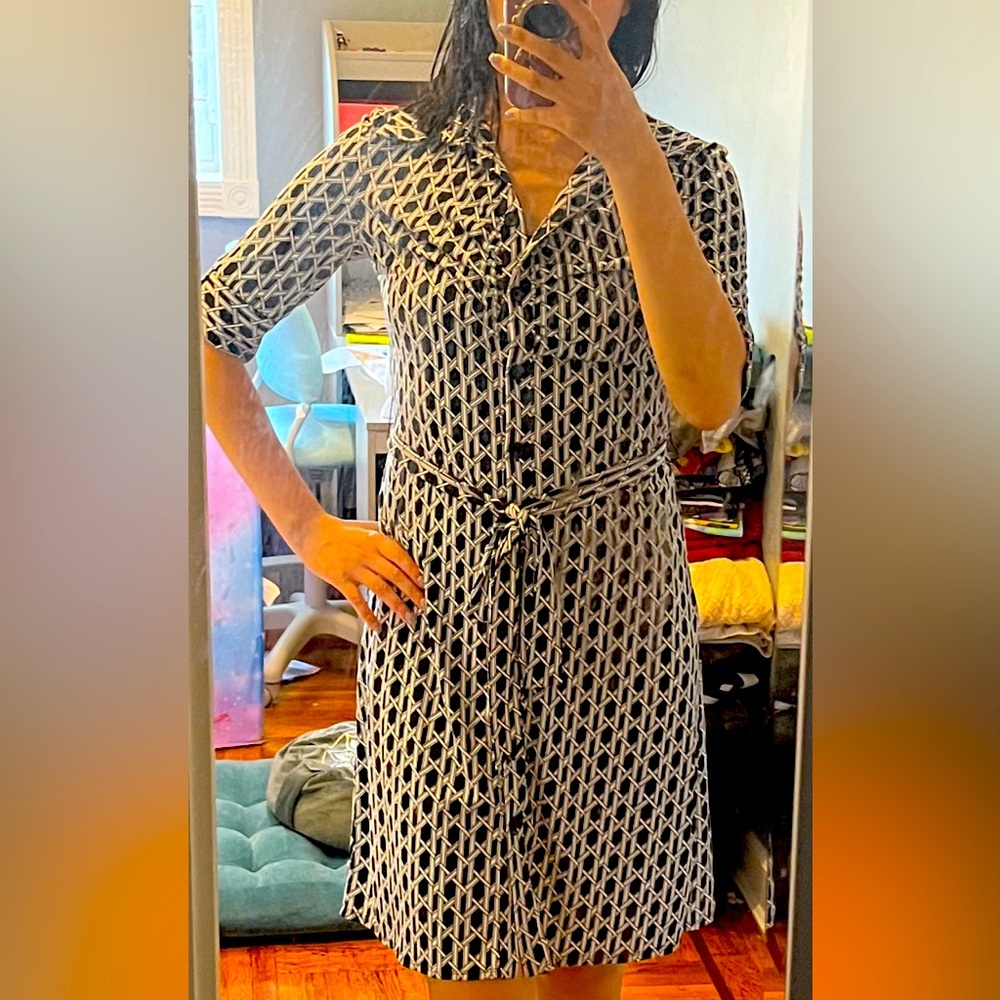 Laundry - Shirt dress in classy blue print